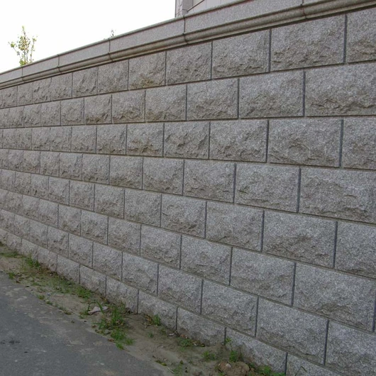 G682 yellow granite mushroom finish wall tiles