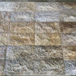 G682 yellow granite mushroom finish wall tiles