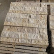 yellow limestone natural split wall pattern tiles