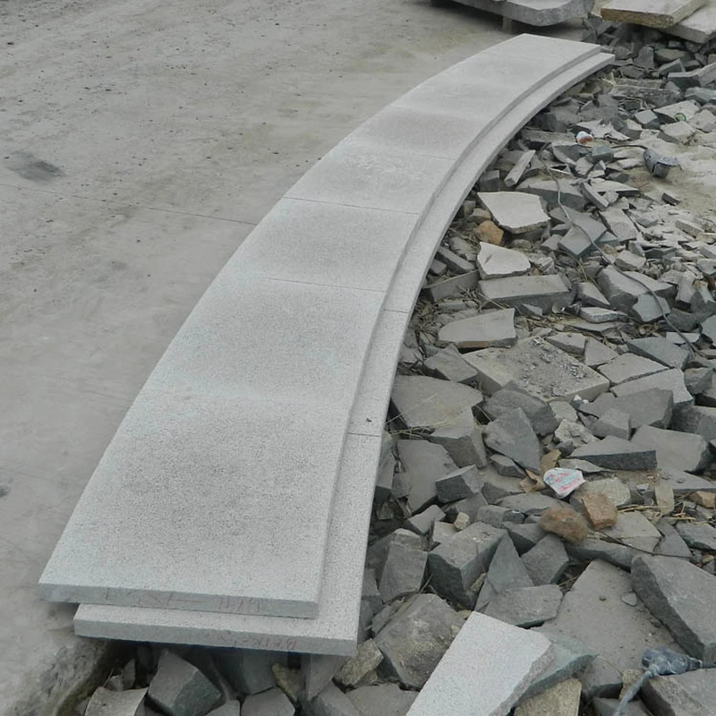 Customized size granite circle pavement for patio projects