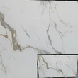white artificial quartz stone slab