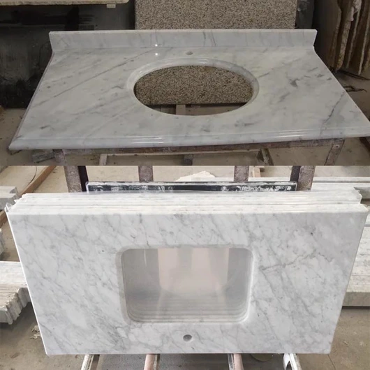 granite and marble vanity top and sink