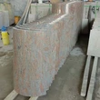 granite and marble interior round column wraps