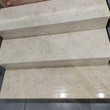 polished interior marble stair step stone