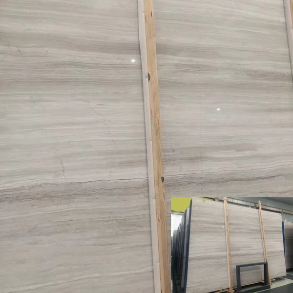 white wood vein marble slabs