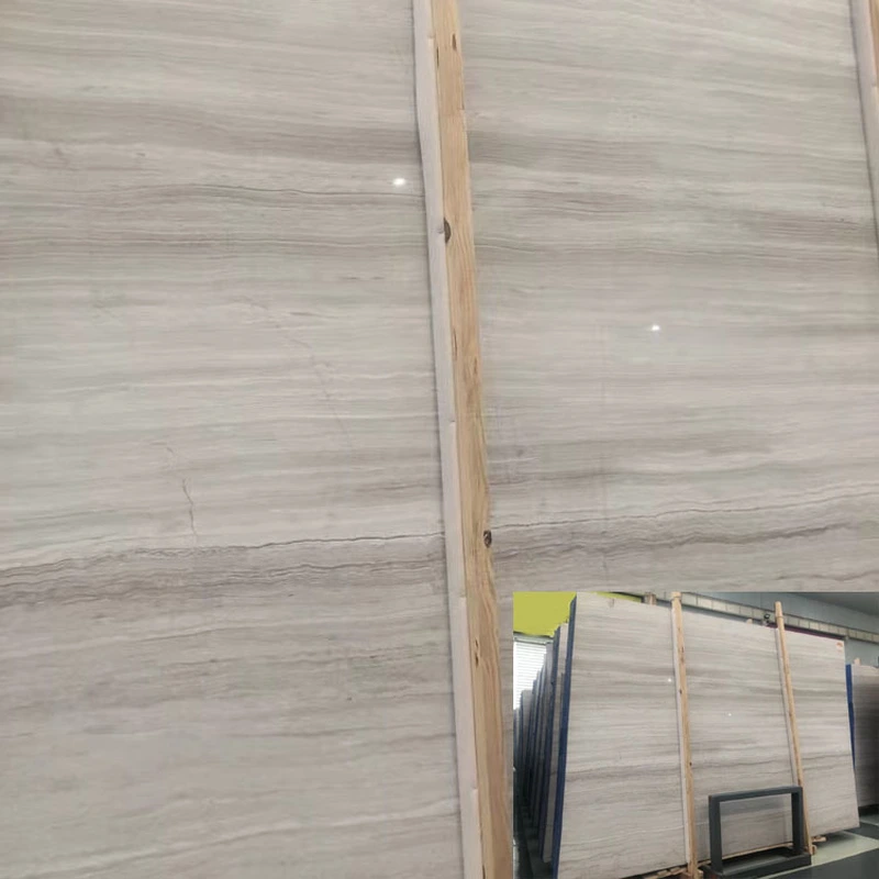 white wood vein marble slabs
