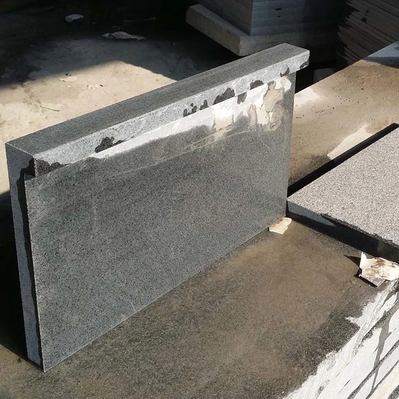 G654 dark grey granite swimming pool coping tiles