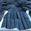 black basalt stone natural split stone palisade