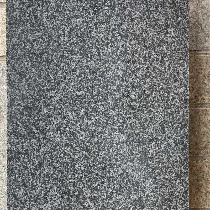China new G654 cheap dark grey granite paving stone