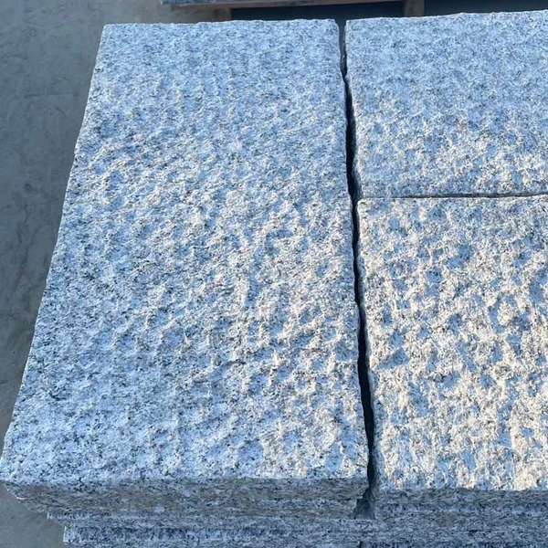 pineapple finish granite paving stone for patio 