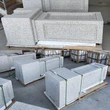 G682 yellow granite entrance pillars