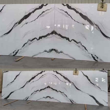 white artificial quartz wall panel