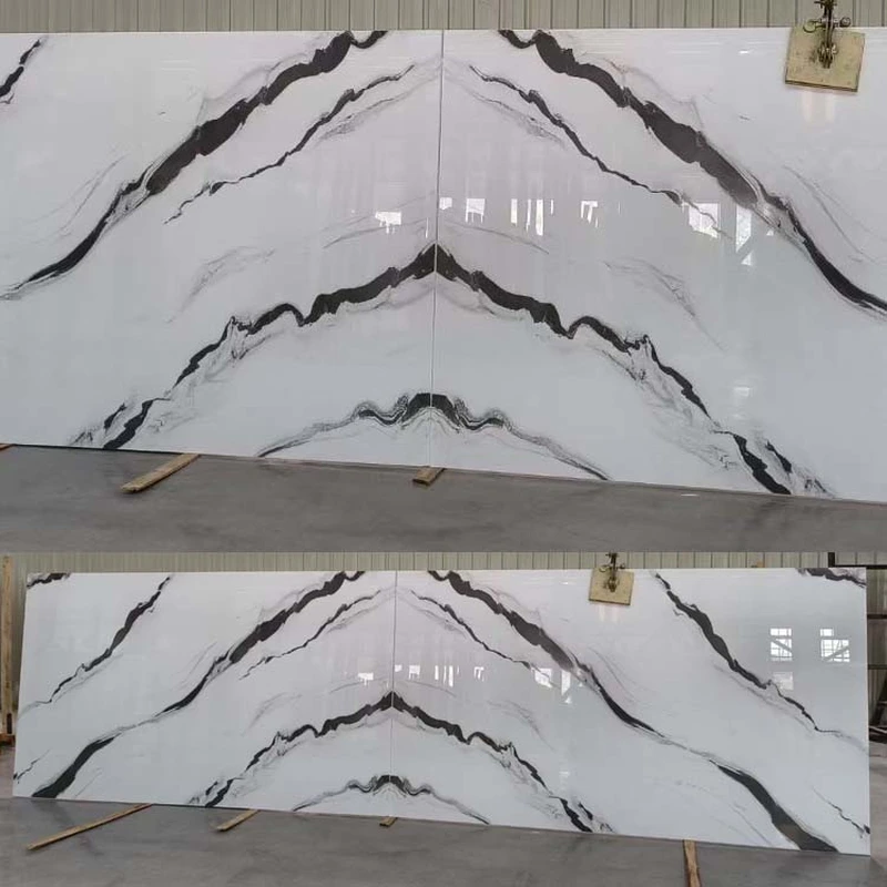 لوحة الحائط الكوارتز الاصطناعية البيضاء