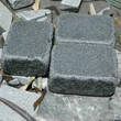 tumbled dark grey granite cobble stone for patio