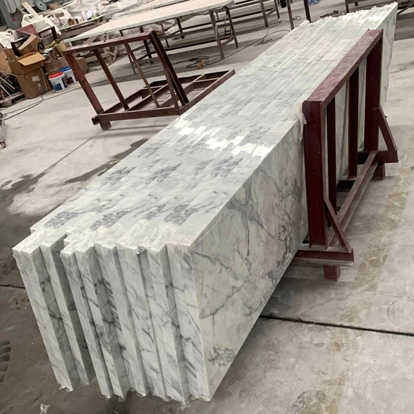 white artificial quartz kitchen counter tops