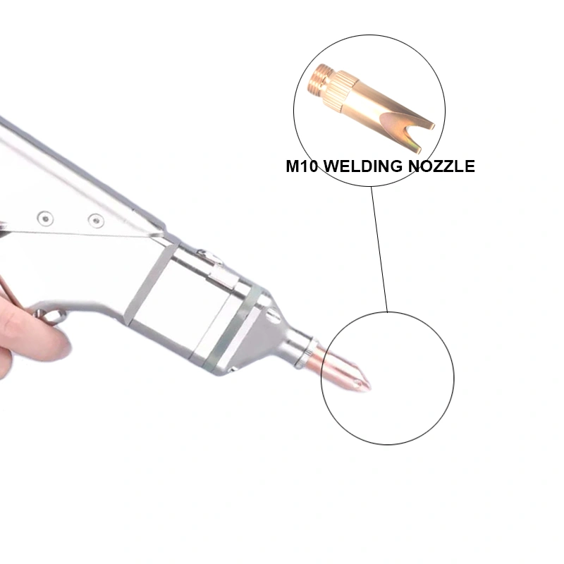 NOZZLES FOR WELDING HEAD AND WIRE FEEDING UNIT