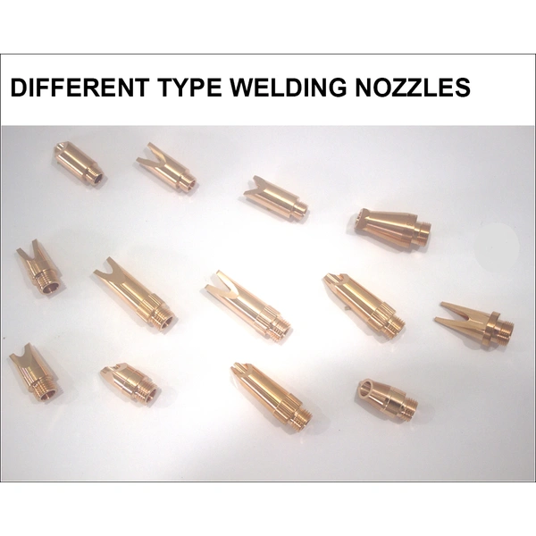 NOZZLES FOR WELDING HEAD AND WIRE FEEDING UNIT