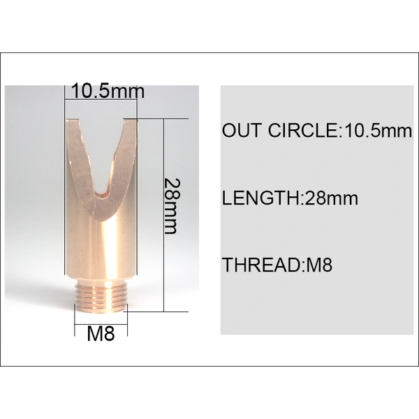 NOZZLES FOR WELDING HEAD AND WIRE FEEDING UNIT