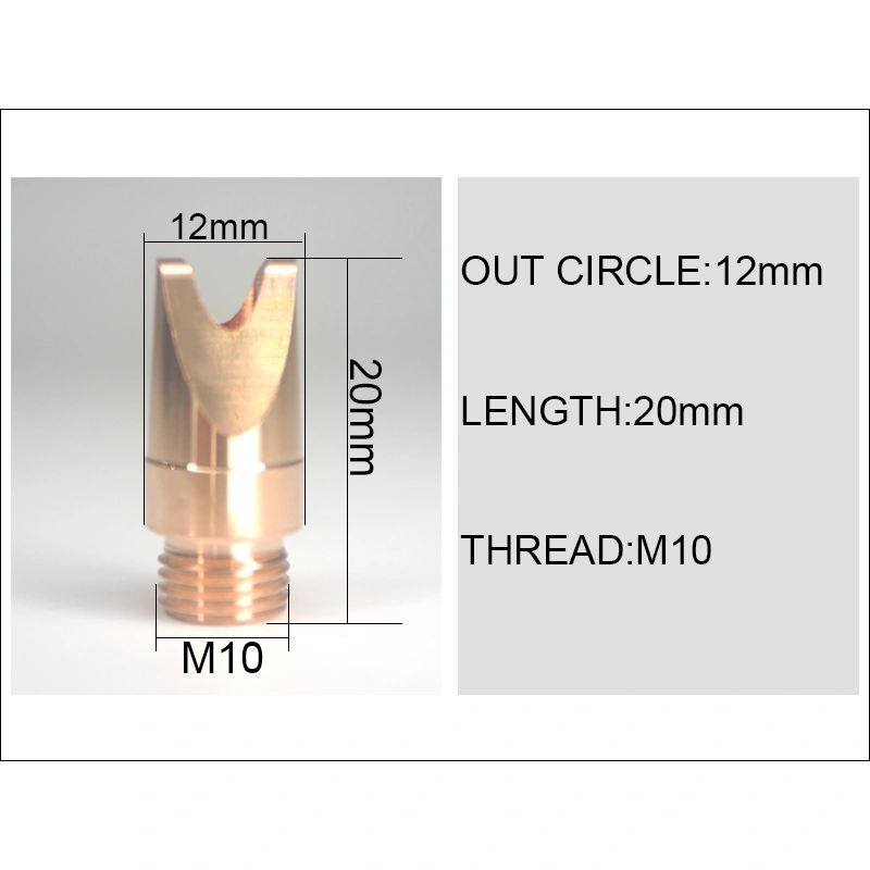 NOZZLES FOR WELDING HEAD AND WIRE FEEDING UNIT