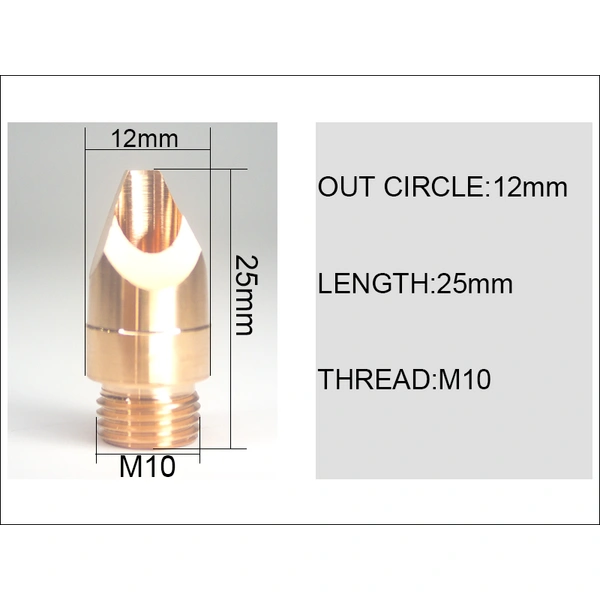 NOZZLES FOR WELDING HEAD AND WIRE FEEDING UNIT