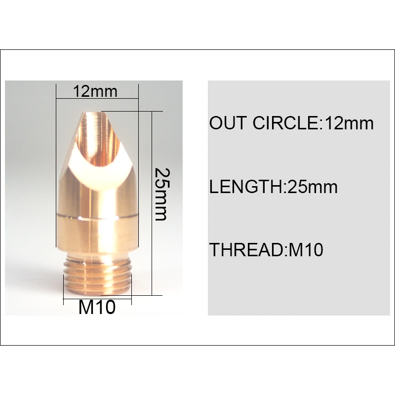NOZZLES FOR WELDING HEAD AND WIRE FEEDING UNIT