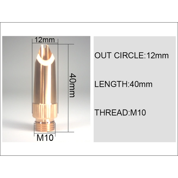 NOZZLES FOR WELDING HEAD AND WIRE FEEDING UNIT
