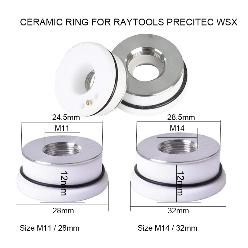 RAYTOOLS PRECITEC WSX DIA32 M14/D28 M11 LASER CUTTING CERAMICS