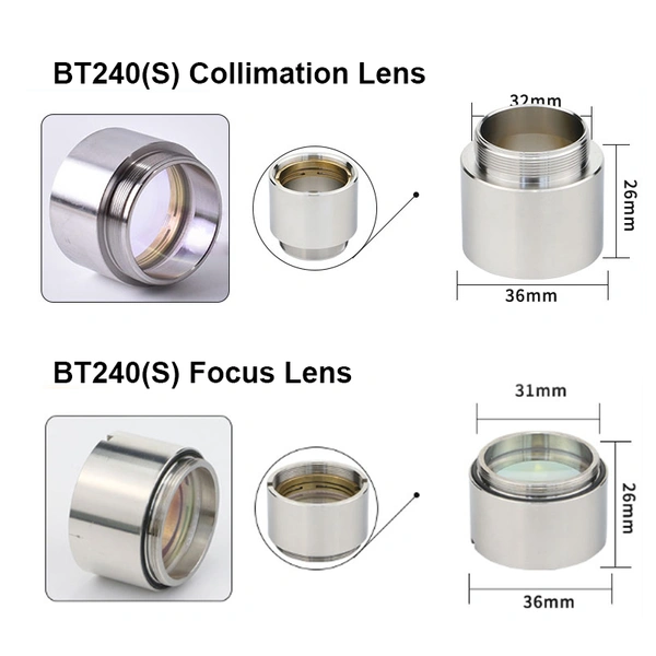 RAYTOOLS BT240(S) COLLIMATING&FOCUS LENS WITH LENS TUBE