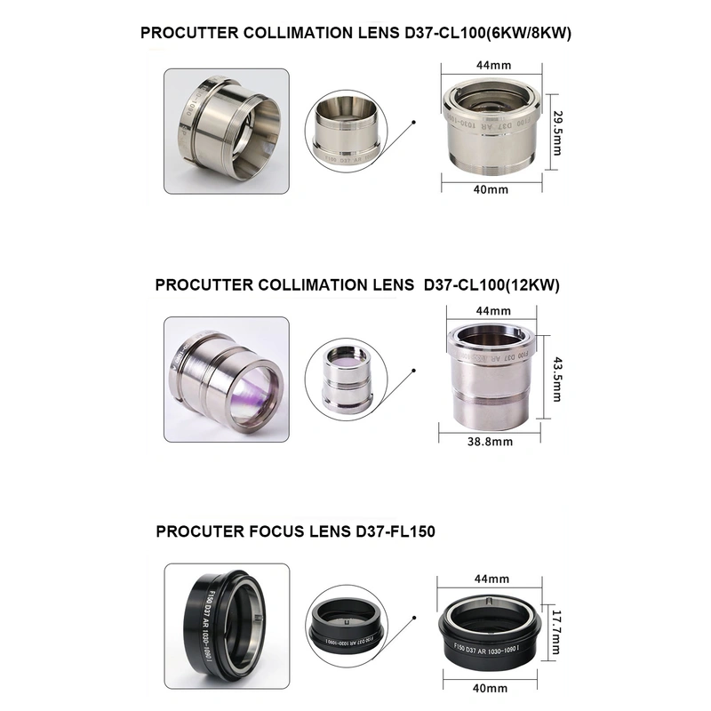 FOCUSING&COLLIMATING LENS WITH TUBE FOR PRECITEC PROCUTTER 