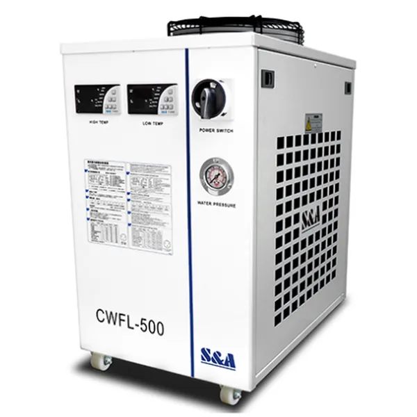 S&A CWFL-500 INDUSTRIAL WATER CHILLER FOR FIBER LASER 