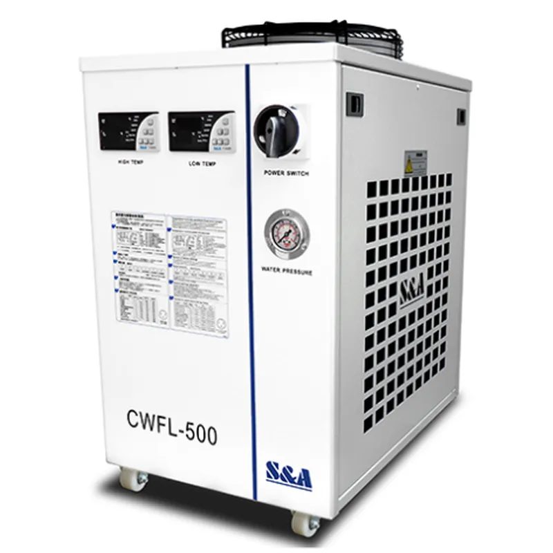 S&A CWFL-500 INDUSTRIAL WATER CHILLER FOR FIBER LASER 