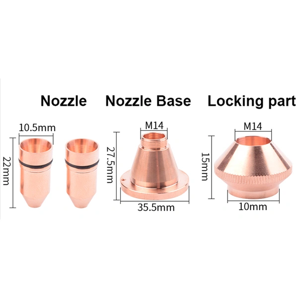 RAYTOOLS BULLET TYPE NOZZLE HOLDER