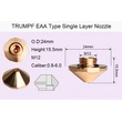 TRUMPF EAA/EAU TYPE LASER CUTTING NOZZLES