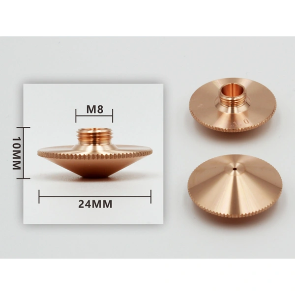 TRUMPF M8 TYPE SINGLE LAYER LASER CUTTING NOZZLES 