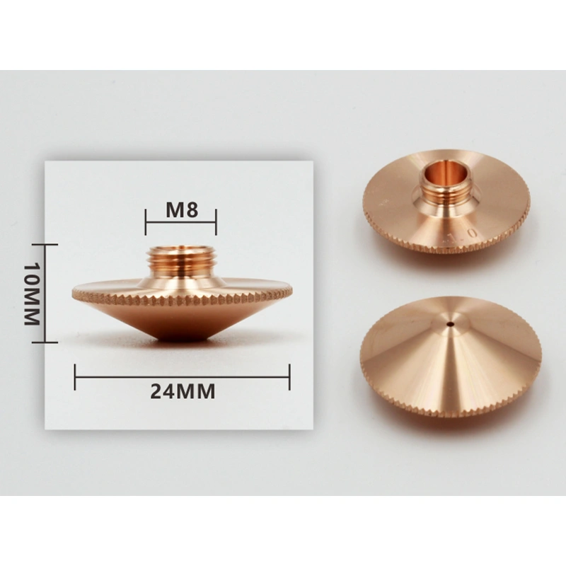 TRUMPF M8 TYPE SINGLE LAYER LASER CUTTING NOZZLES 