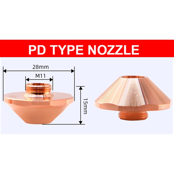 STORM TYPE LASER CUTTING NOZZLES