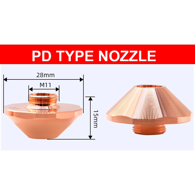 STORM TYPE LASER CUTTING NOZZLES