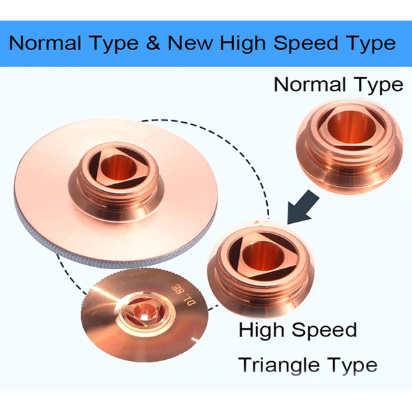 HIGH SPEED TYPE HIGH POWER LASER CUTTING NOZZLES