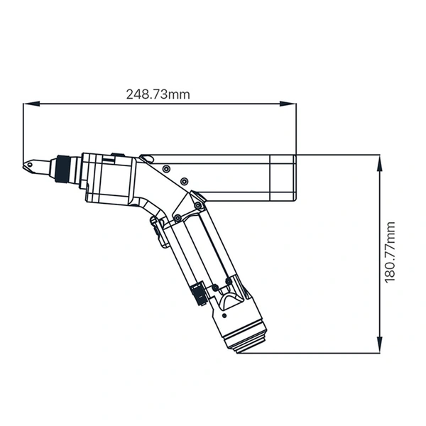 0-1.5KW WSX ND18 HAND-HELD LASER WELDING HEAD 