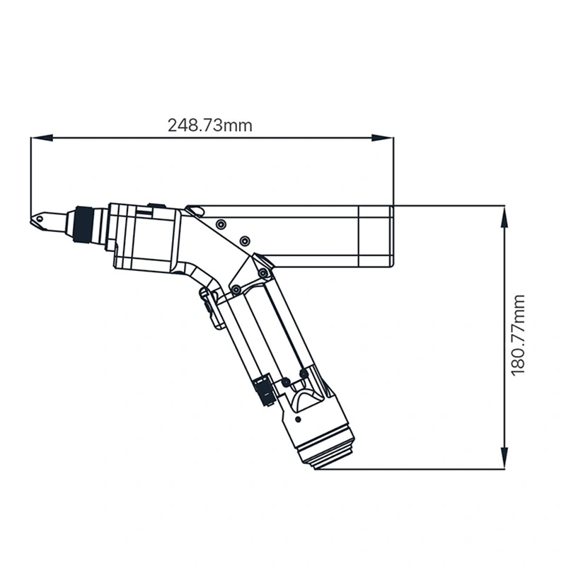 0-1.5KW WSX ND18 HAND-HELD LASER WELDING HEAD 