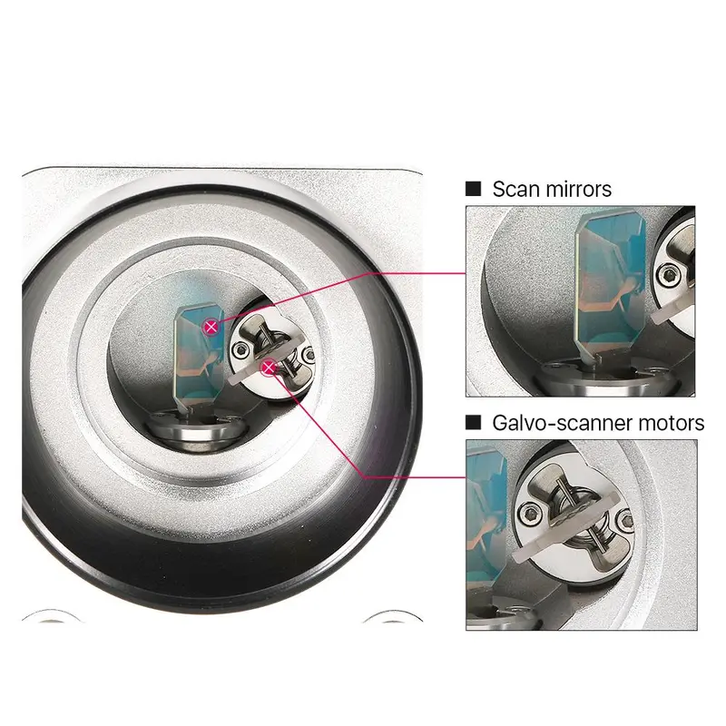 OUYA M102 FIBER LASER GALVO SCANNER HEAD