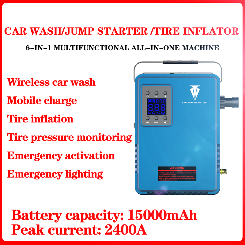 12v Multi-Function Portable Electric car Pressure Washer