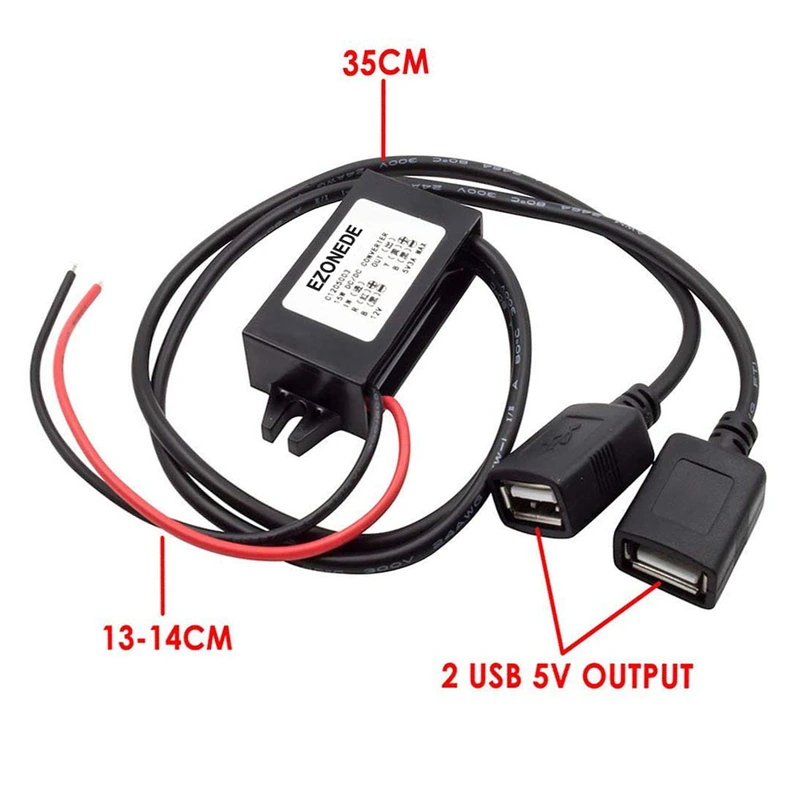 DC DC Converter 12V To 5V 3A 15W 