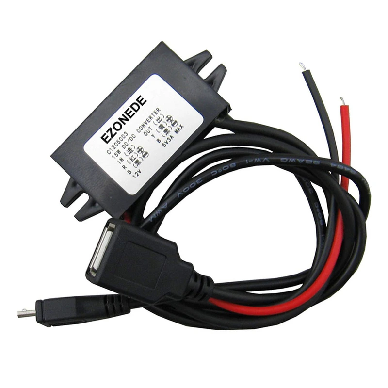 DC DC Converter 12V to 5V 3A 15W