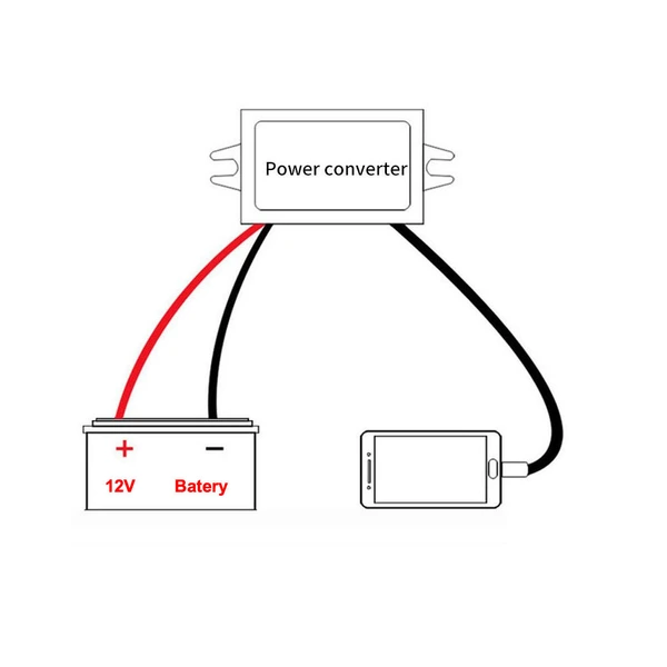 DC/DC Converter 12V to 5V 3A 15W