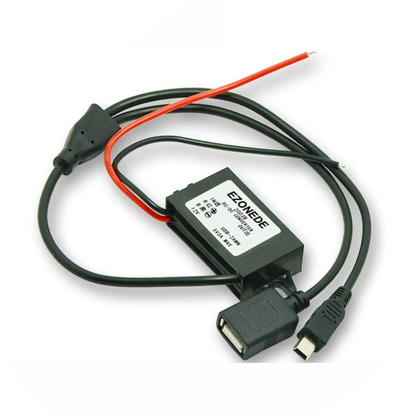 DC-DC Converter 12V To 5V 3A 15W Dual USB