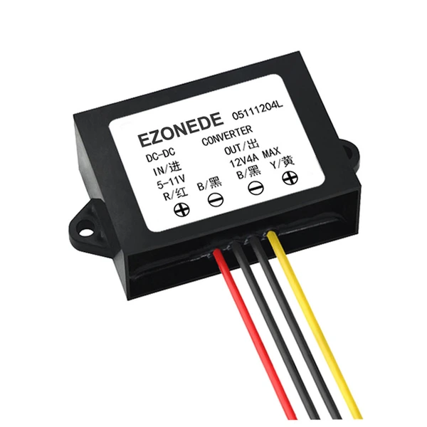 5-11V Step Up To 12V 4A 48W DC to DC Converter