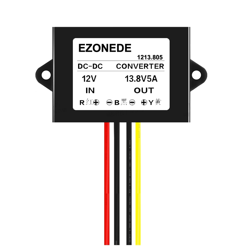 9-12V Step Up To 13.8V 5A 69W DC to DC Converter