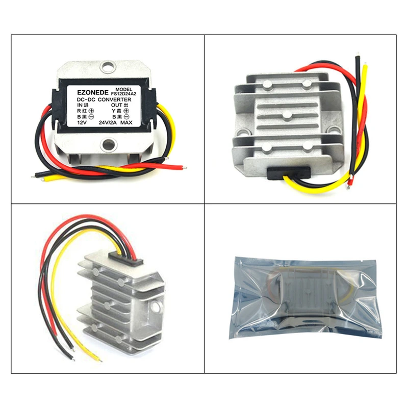 9V-20V to 24V 2A 48W Step Up Boost Converter