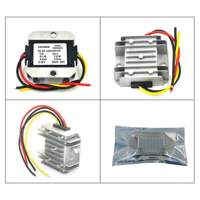 10-30V to 36V 2A 72W DC-DC Converter